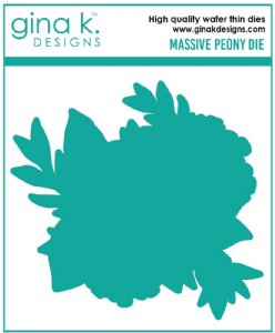 Gina Kay Designs massive Peony Die