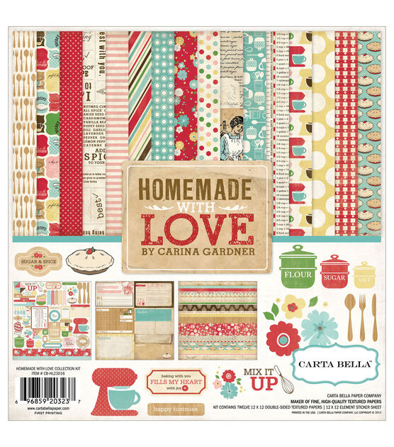 Carta Bella Homemade with Love Collection Kit