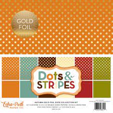 Echo Park Foiled Dots and Stripes Collection Kit