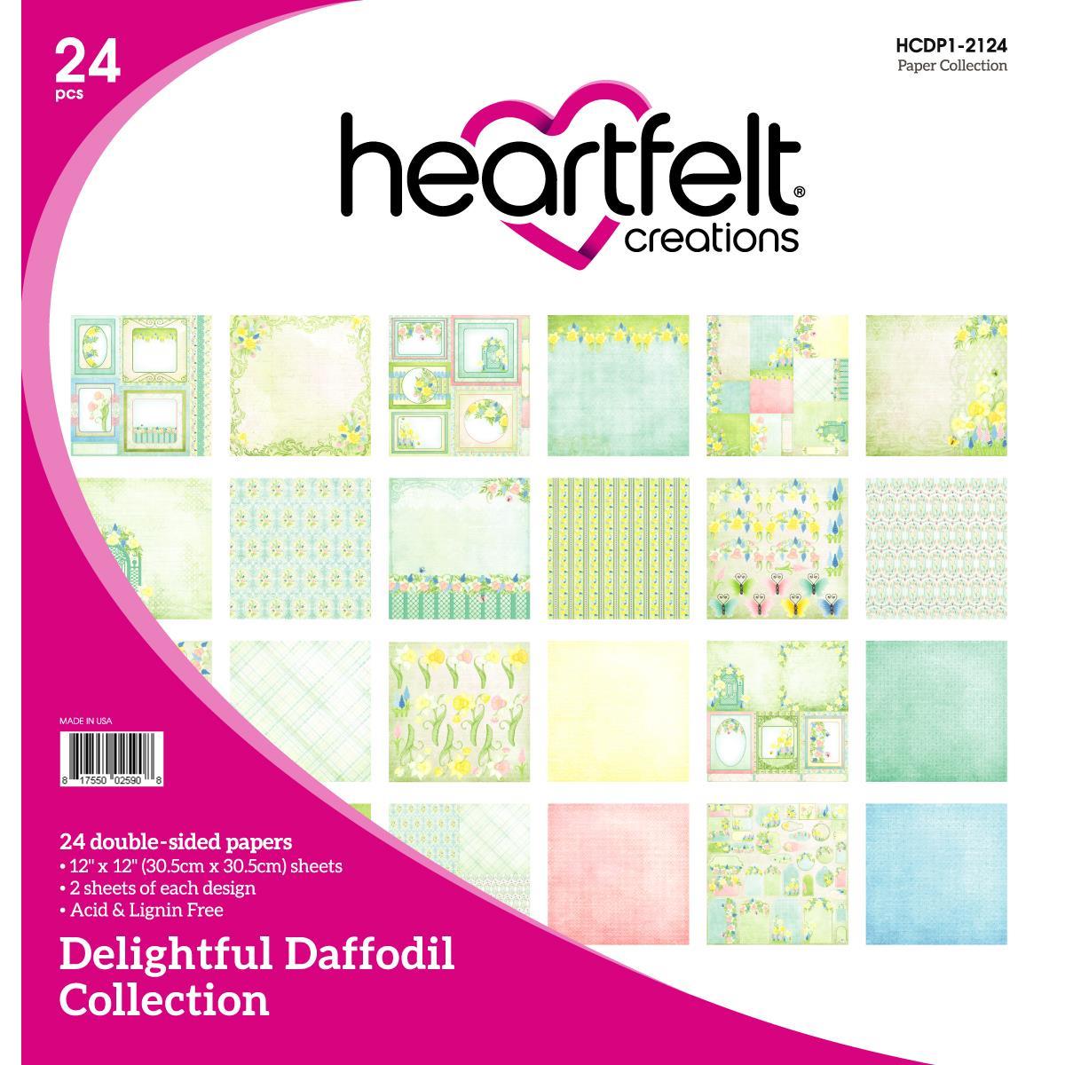 Heartfelt Creations 12 x 12 Paper Pad