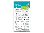 Lawn Fawn Trim the Tree Cling Stamp Set