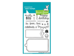 Lawn Fawn Birthday Tags Cling Stamp Set