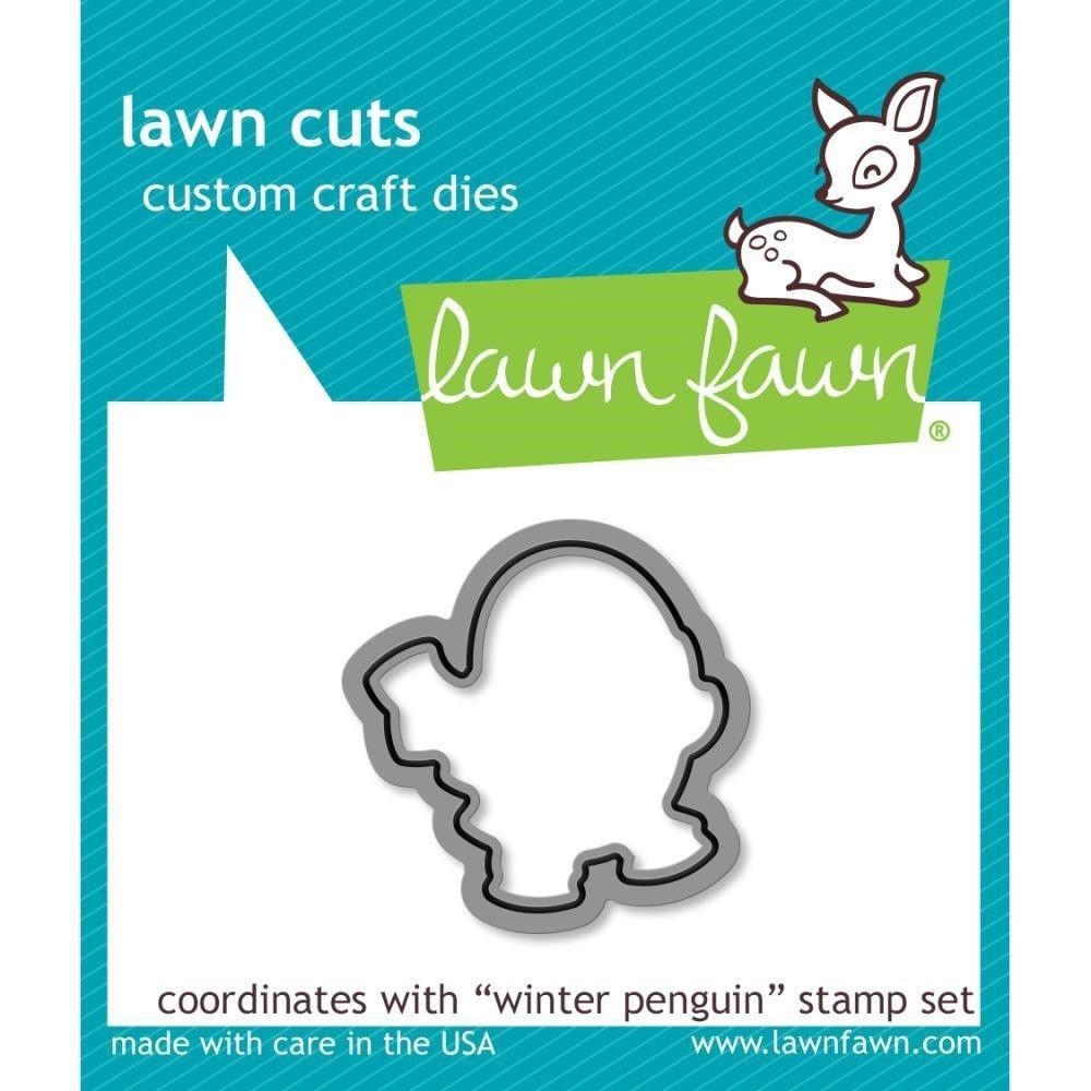 Lawn Fawn Winter Penguin Lawn Cuts