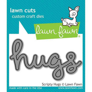 Lawn Fawn Scripty Hugs Lawn Cuts