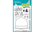 Lawn Fawn Ready Set Snow Cling Stamp Set