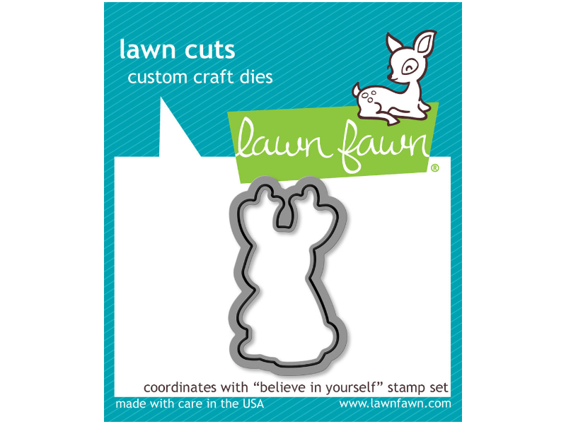 Lawn Fawn Believe in Yourself - lawn cuts
