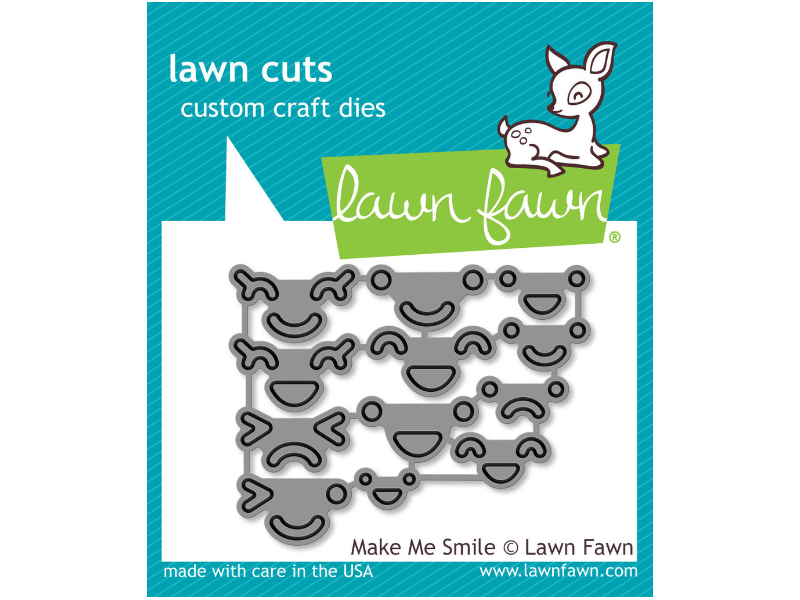 Lawn Fawn "Make Me Smile"  Lawn Cuts