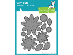 Lawn Fawn Flower Power Lawn Cuts
