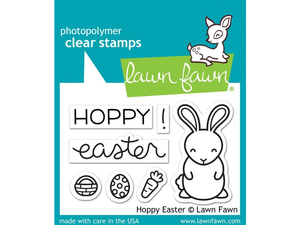 Lawn Fawn Hoppy Easter Cling Stamp Set