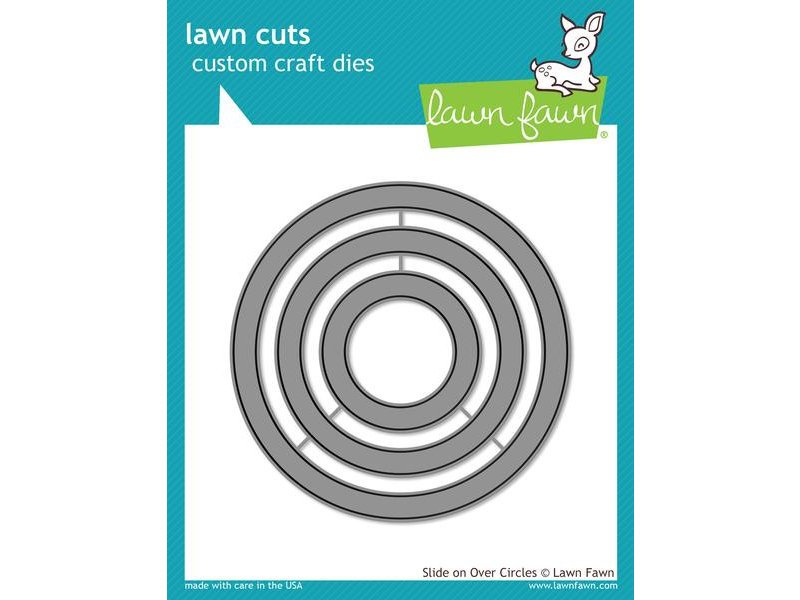 Lawn Fawn Slide on Over Circles Lawn Cuts
