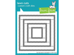 Lawn Fawn Zig Zag Square Stackables Lawn Cuts