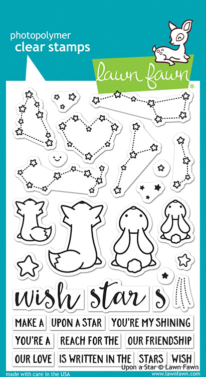 Lawn Fawn Upon A Star Cling Stamp Set