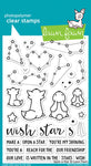 Lawn Fawn Upon A Star Cling Stamp Set