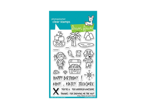 Lawn Fawn Ahoy, Matey Cling Stamp Set