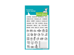 Lawn Fawn Plan on it Vacation Cling Stamp Set