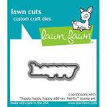 Lawn Fawn Happy Happy Happy Add-on: Family Lawn Cuts