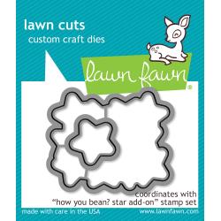 Lawn Fawn How You Bean? Star Add-On Lawn Cuts