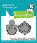 Lawn Fawn Reveal Fall Leaf Add-On Lawn Cut