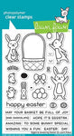 Lawn Fawn Eggstra Amazing Easter Cling Stamp Set