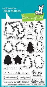 Lawn Fawn How You Bean? Christmas Cookie Add-On Cling Stamps
