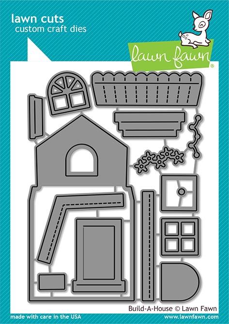 Lawn Fawn Build-A-House Lawn Cuts