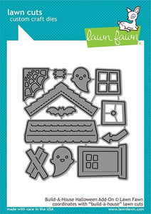 Lawn Fawn Build-A-House Halloween Add On