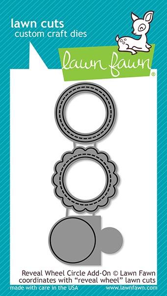 Lawn Fawn Reveal Wheel Circle - add on Lawn Cuts