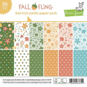 Lawn Fawn " Fall Fling" petite paper pack