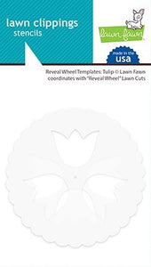 Lawn Fawn Reveal Wheel Template - Tulip