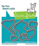 Lawn Fawn Butterfly Kisses Flip Flop Lawn Cuts