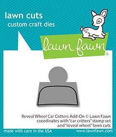 Lawn Fawn Reveal Wheel Car Critters Add On