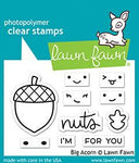 Lawn Fawn Big Acorn Cling Stamp Set