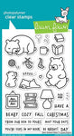 Lawn Fawn Den Sweet Den Cling Stamp Set