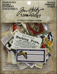 Tim Holtz - Idea-ology Collection - Ephemera Pack