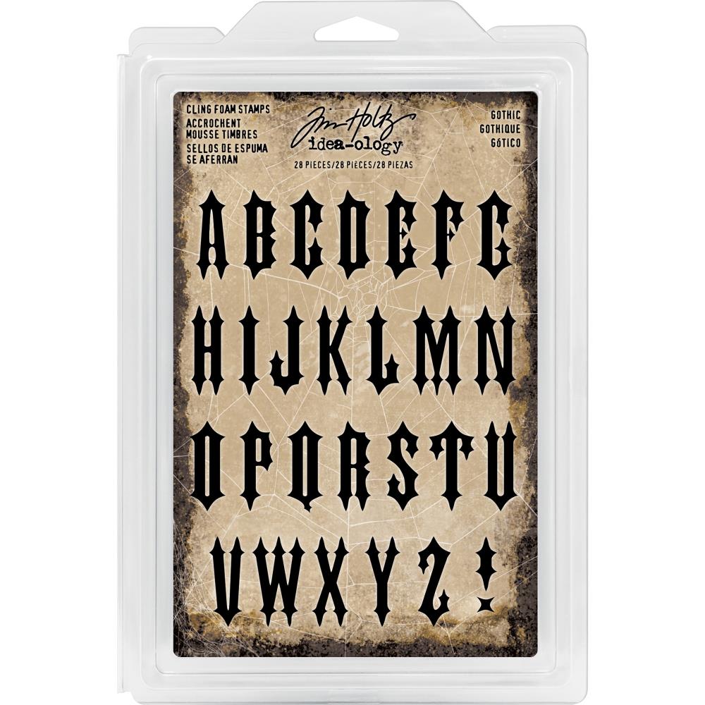 Tim Holtz Idea-ology Gothic Cling Foam Stamps