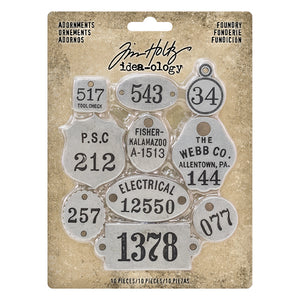 Tim Holtz Idea-ology - Adornments - Foundry