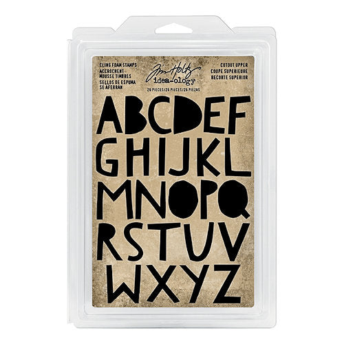 Idea-ology - Tim Holtz - Foam Stamps - Cutout Upper