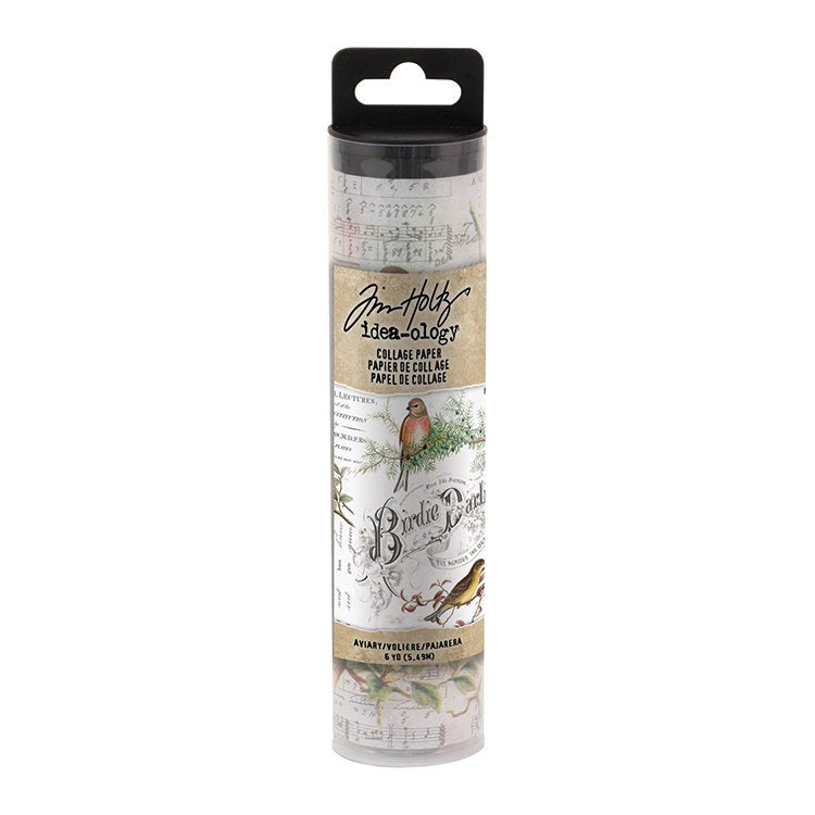 Tim Holtz Idea-ology Collage Paper Aviary