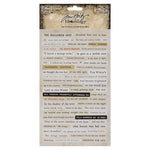 Tim Holtz -  Idea-ology - Clipping Stickers - Halloween