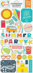 Echo Park Summer Party Chipboard Accents