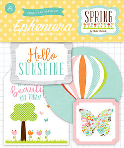 Echo Park Spring Collection Ephemera Package