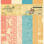 Graphic 45 Imagine Collection Patterns and Solids Paper Pad