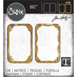 Sizzix - Tim Holtz - Alterations Collection - Bigz Die - Trinket Frames