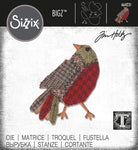 Sizzix - Tim Holtz - Bigz Die - Patchwork Bird