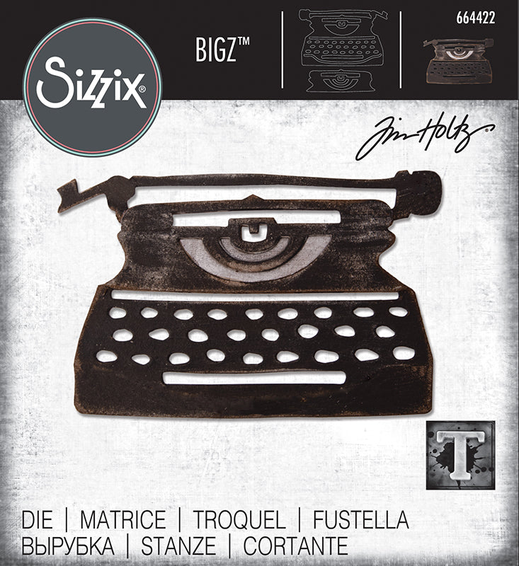 Sizzix - Tim Holtz - Bigz Die - Retro Type