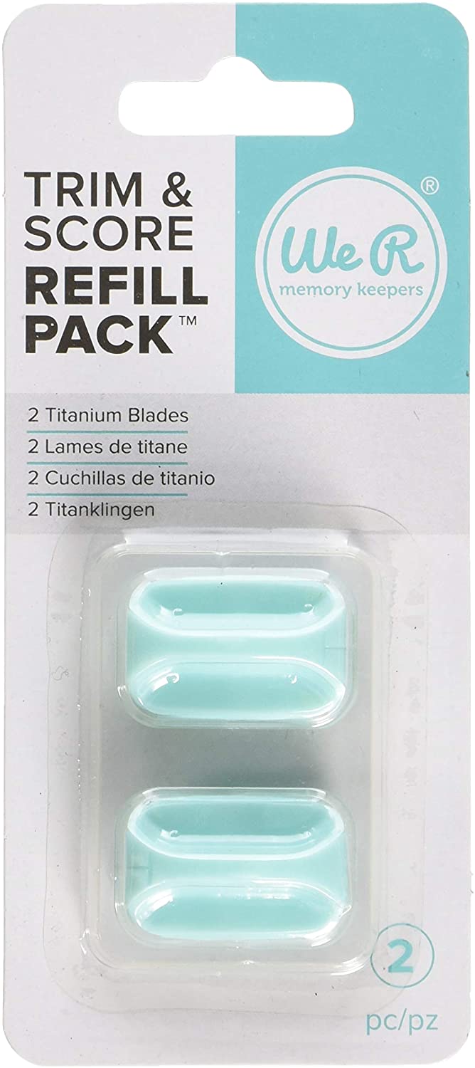 Alphabet Punch Board We R Trim & Score Board Replacement Blades 2