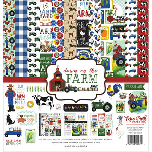 Echo Park - Down on the Farm Collection - 12 x 12 Collection Kit