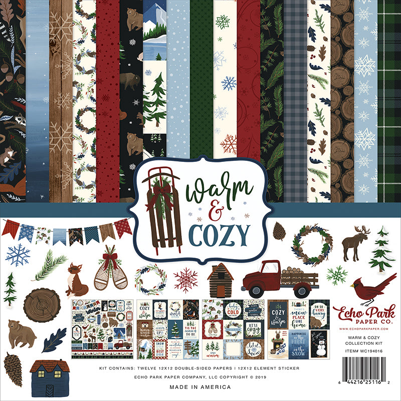 Echo Park Warm & Cozy Collection Kit