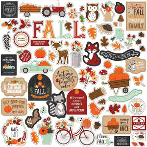 Echo Park My Favorite Fall 12 x 12 Sticker Sheets