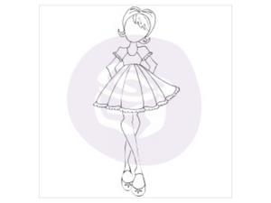 Prima Julie Nutting  Candie Cling Stamp